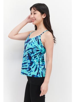 Women Scoop Neck Sleeveless Tie Dye Tank Top, Mint Green - pzsku/ZFEFF71D1DFF3D0D3779DZ/45/_/1726108974/71c71075-ca25-4e0f-9ed0-51efdc6cd6da