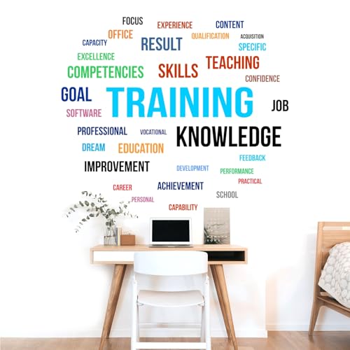 StickMe 'Office Inspirational Motivation Wall Reusable Self-Adhesive Sticker ' -Sm369 (Multi Colour, Vinyl - 120Cm X 70 Cm) - Image 1