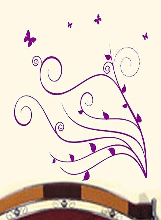 Decals Design 'Windy Vine' Wall Sticker (PVC Vinyl, 60 cm x 90 cm) - Image 2