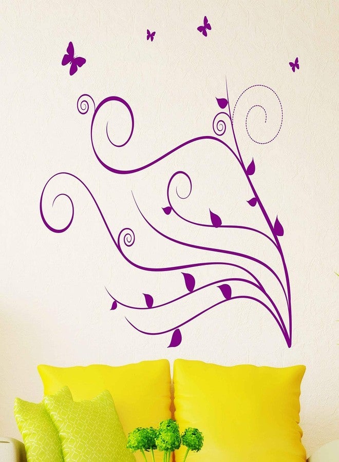 Decals Design 'Windy Vine' Wall Sticker (PVC Vinyl, 60 cm x 90 cm) - Image 3