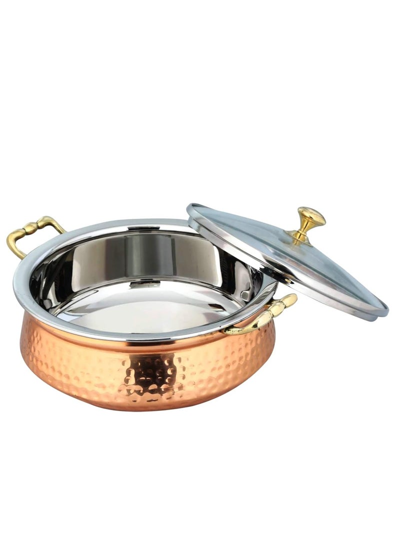 Bin Shihon high quality hammered copper serving pot Available in several sizes - Image 2