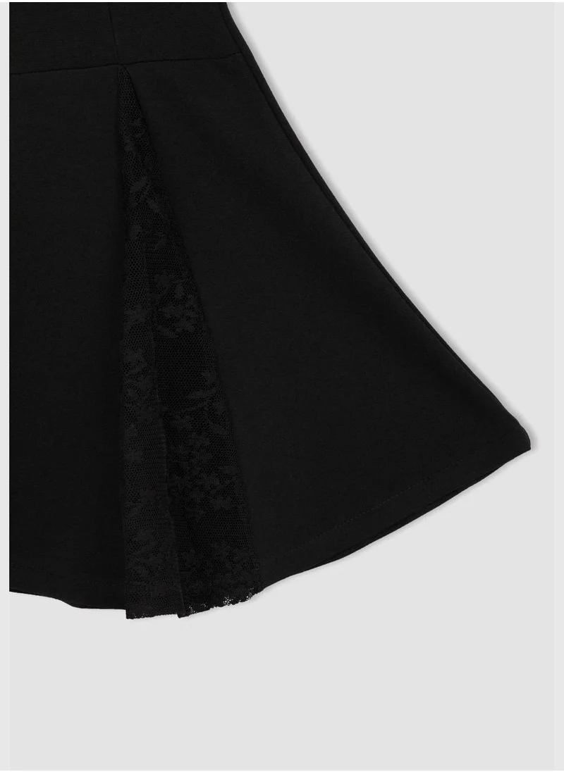ديفاكتو Girl Flare Fit Knitted Trousers