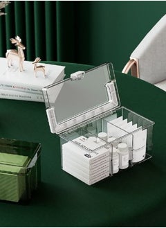 ALMUFARREJ Acrylic Cosmetic Organizer Clear  - Image 2