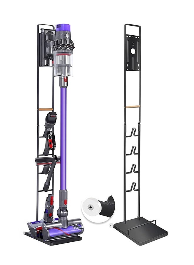 GMORO Vacuum Cleaner Stand – Vacuum Holder with Wheels for Dyson V15 V11 V10 V8 V7 V6 - Metal Floor Stand Compatible for T30 T20 V12 V11 V10 No Drilling Vacuum Storage Rack - Image 1