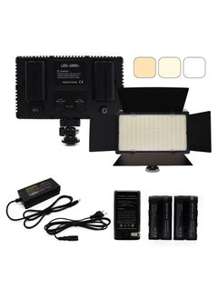 شوبي 600 LED light video light kit , rechargeable and plug-powered camera video light, 3200K-5600K camera video light， rechargeable and plug-powered video conference live light (LED LIGHT) 