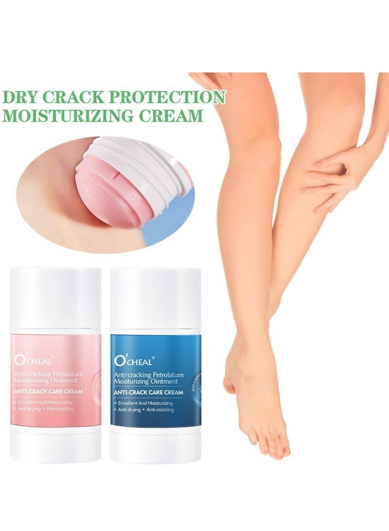 OCHEAL مرهم مرطب مضاد للتشققات ومضاد للجفاف وكريم للعناية بالتشققات للقدمين واليدين والشفتين وكريم إصلاح الجسم المتشقق وكريم الأقدام المتشققة لإصلاح وتنعيم البشرة ومرطب 40 جرام - Image 5