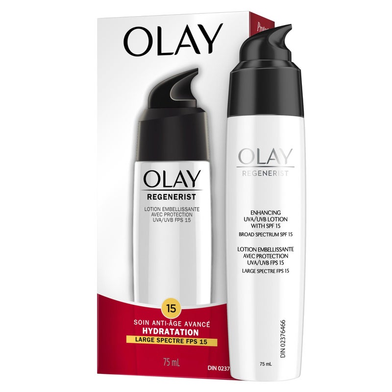 Olay Regenerist Regenerating Face Lotion with Sunscreen SPF 15 Broad Spectrum No Scent 25 fl oz