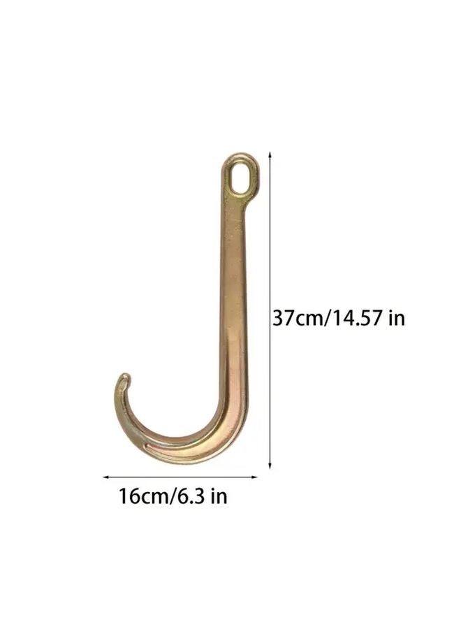 Tractor Hook 15 Inch Trailer Coupling Ring 14 57inch Long 5 29LB Safe Working Load - Image 3