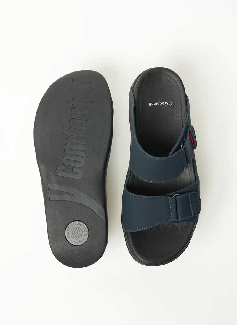 جيومني Geoomnii Mens Arabic Sandals Navy