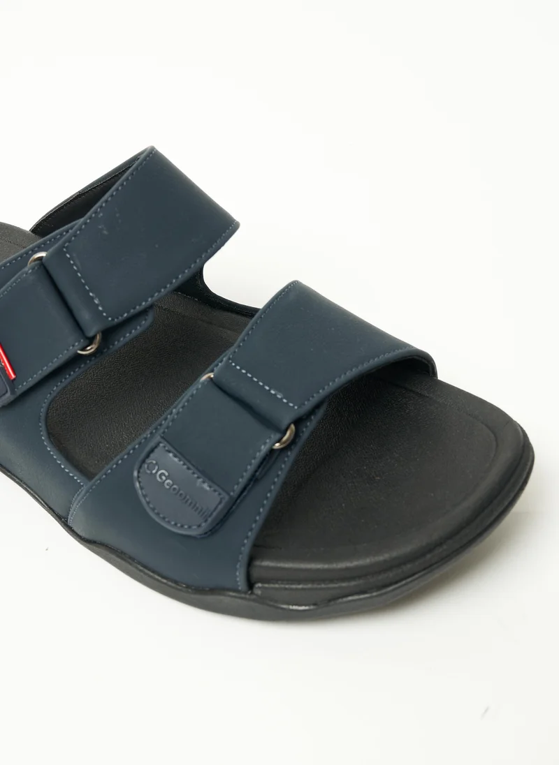 جيومني Geoomnii Mens Arabic Sandals Navy
