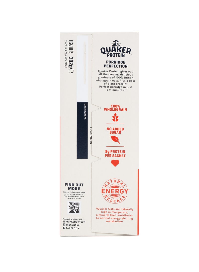 Quaker دقيق الشوفان البروتيني سهل التحضير الأصلي (8 أكياس) - Image 5