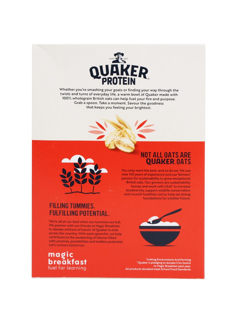 Quaker دقيق الشوفان البروتيني سهل التحضير الأصلي (8 أكياس) - Image 2