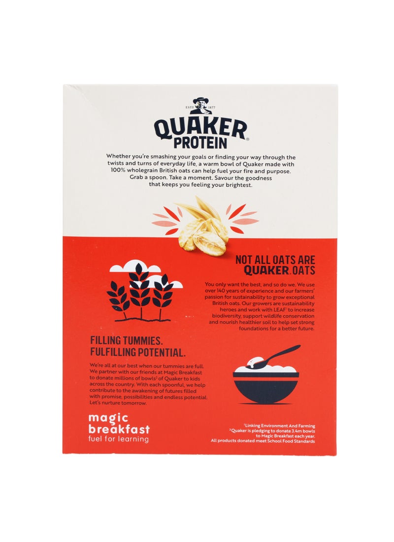 Quaker دقيق الشوفان البروتيني سهل التحضير الأصلي (8 أكياس) - Image 2