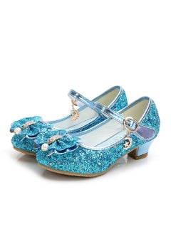 Generic Girls high heels princess shoes new children's performance shoes girls crystal shoes  - Image 1
