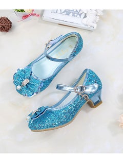 Generic Girls high heels princess shoes new children's performance shoes girls crystal shoes  - Image 3