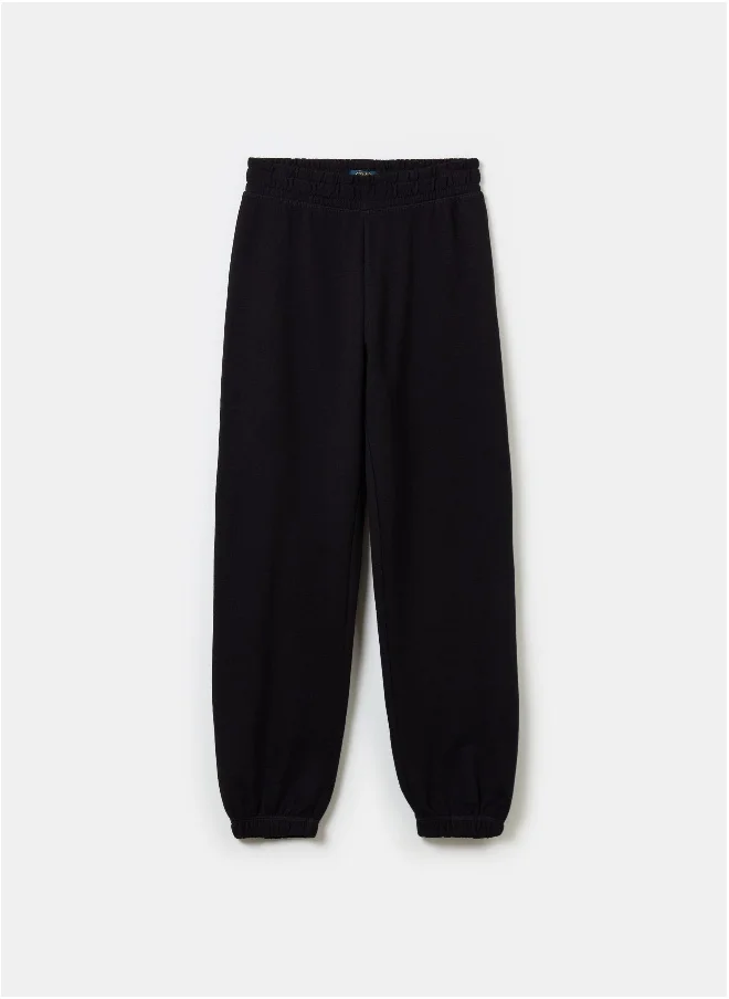 او في اس Fleece joggers with elasticated edging