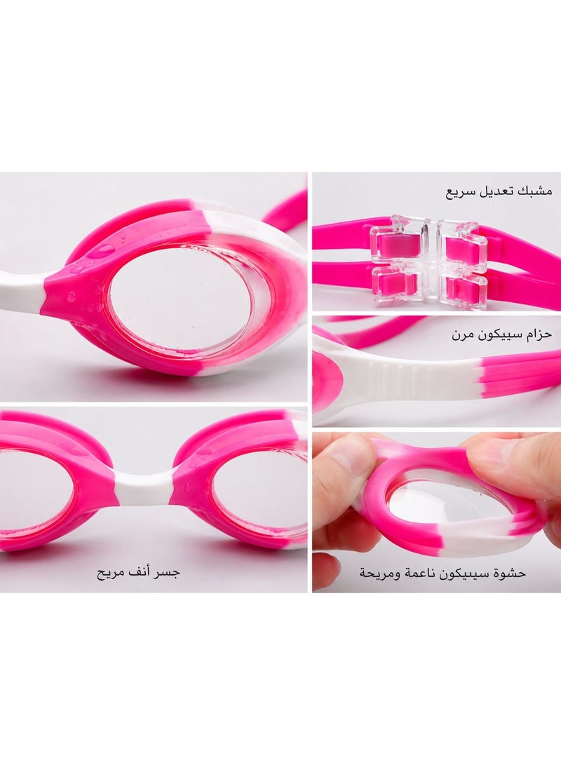 Junior Swim Goggles - pink - Image 3