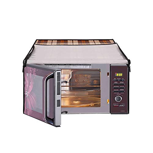 Lithara Printed Waterproof Microwave Oven Cover for BPL 20L BPLMW20C1G | Cam05 (Multicolor) - Image 4