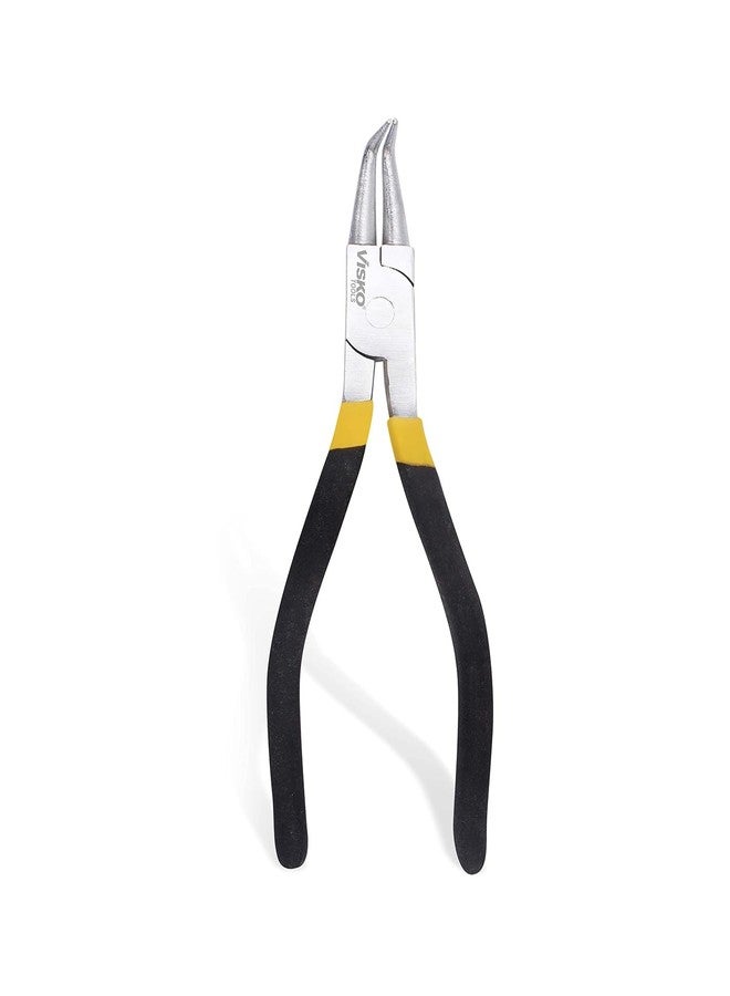 Visko Tools VISKO 208 7" CirClip Plier | Internal Bend | Cutting player | Cutting plier | Pliers | Pliers for Home | Player Tools | Combination plier | For electrical Work | Black Color | - Image 1