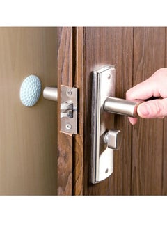 Gonice 2pcs Anti-knock Doorknob Anti-collision Pads, Thickened Silicone Anti-collision Stickers, Behind The Door Silent Refrigerator Door Wall Anti-collision Protective Pads  - Image 5