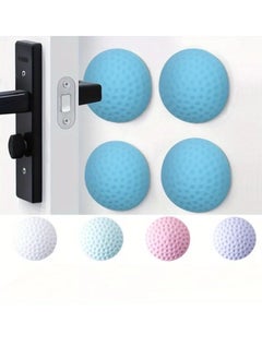 Gonice 2pcs Anti-knock Doorknob Anti-collision Pads, Thickened Silicone Anti-collision Stickers, Behind The Door Silent Refrigerator Door Wall Anti-collision Protective Pads  - Image 2