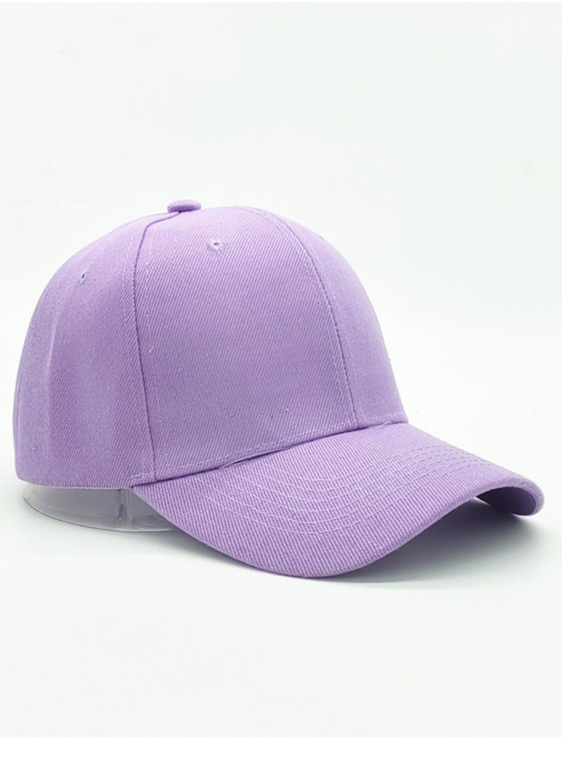 SARAOONT - Classic Lavender Polyester Baseball Cap - Adjustable Unisex Dad Hat for Running, Workouts, and Outdoor Activities - Image 1