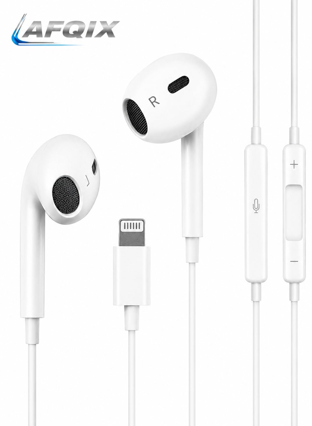 afqix Afqix Wired in-ear Earphones For Apple iPhone 40 g ZFF00AD36A34910DC6457Z
