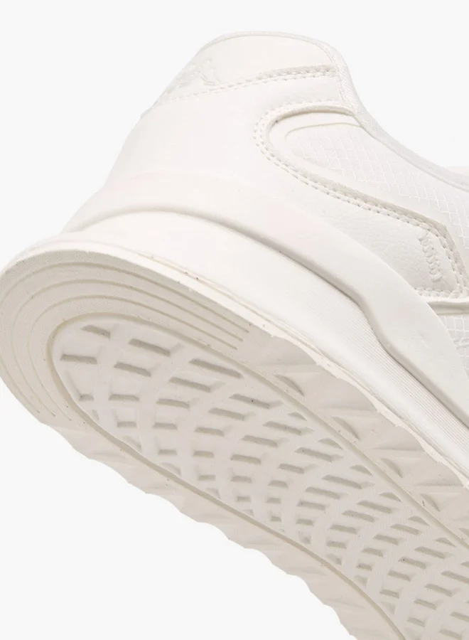 Kappa Men's Panelled Sports Shoes with Lace-Up Closure