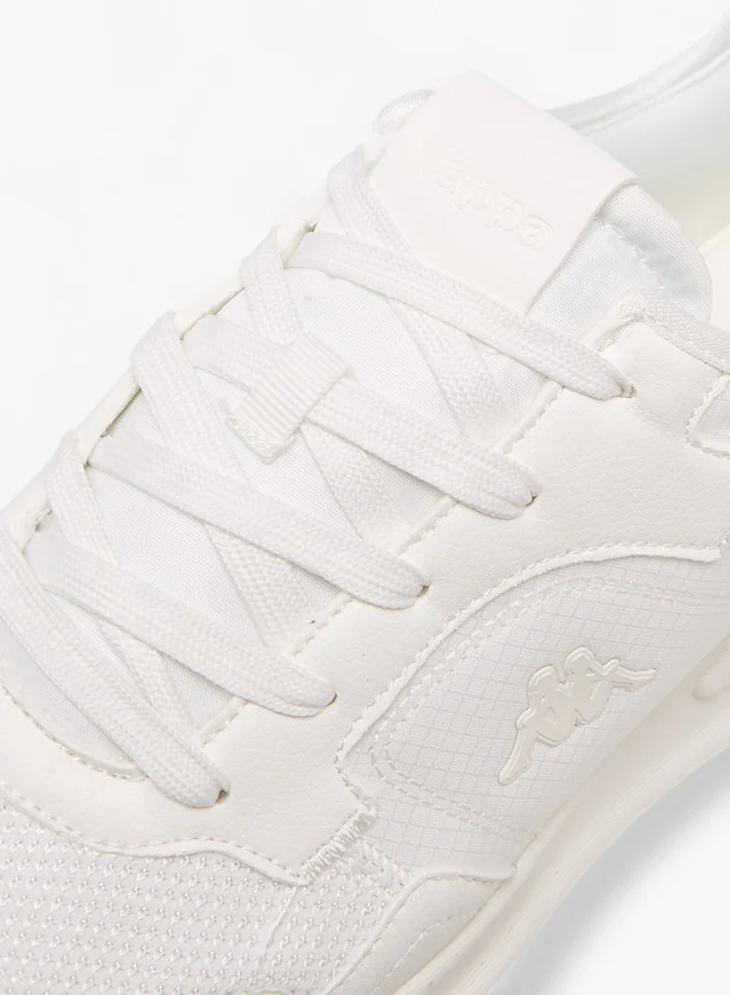 Kappa Men's Panelled Sports Shoes with Lace-Up Closure