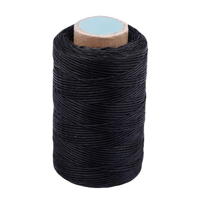 284YARDS LEATHER SEWING WAXED THREADPRACTICAL LONG STITCHING THREAD FOR LEATHER CRAFT DIYBOOKBINDINGSHOE REPAIRINGLEATHER PROJECTS
