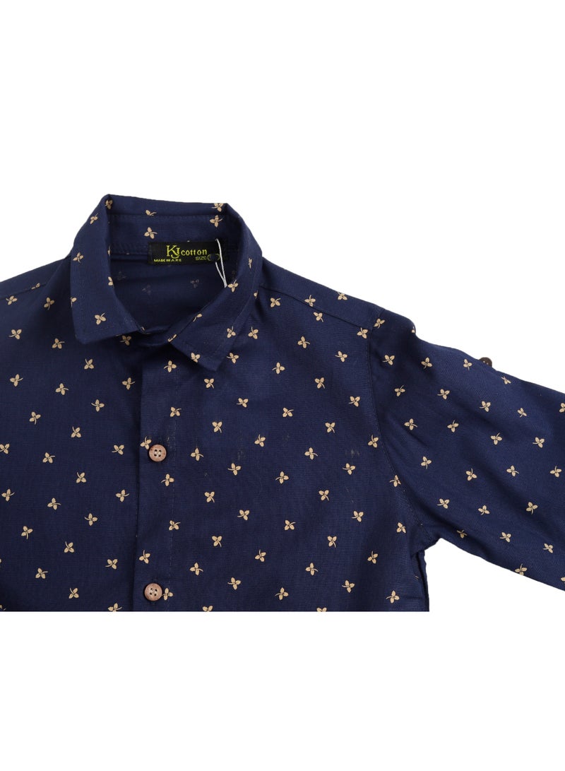 KJ Boy Printed Shirt  - Image 3