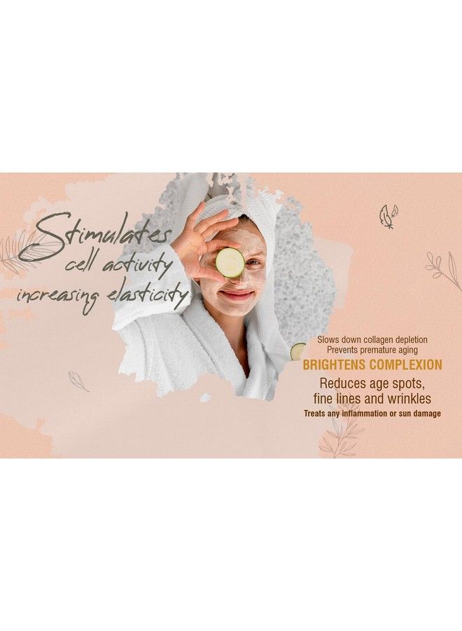 Astaberry Gold Facial Kit With Free Bleach 5 Step Ultimate Glow; Skin Radiant; Helps Reduce Fine Lines & Dark Spot; Removed Blackheads & Blemishes Pack Of 2 (50Ml + 7.2Gm X2 ) - Image 4