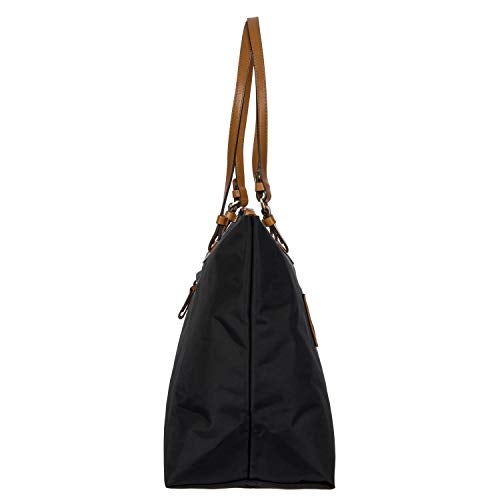 Bric's X-Collection Sportina Tote Bag – Large Water-Resistant Nylon Tote with Detachable Pouch for Travel, Work, Beach, Black - Image 4