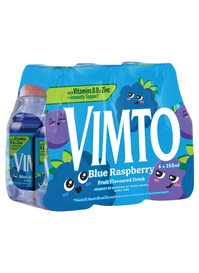 Vimto Blue Raspberry with Immunity Support Fruit Cordial Syrup Bottles - Image 3