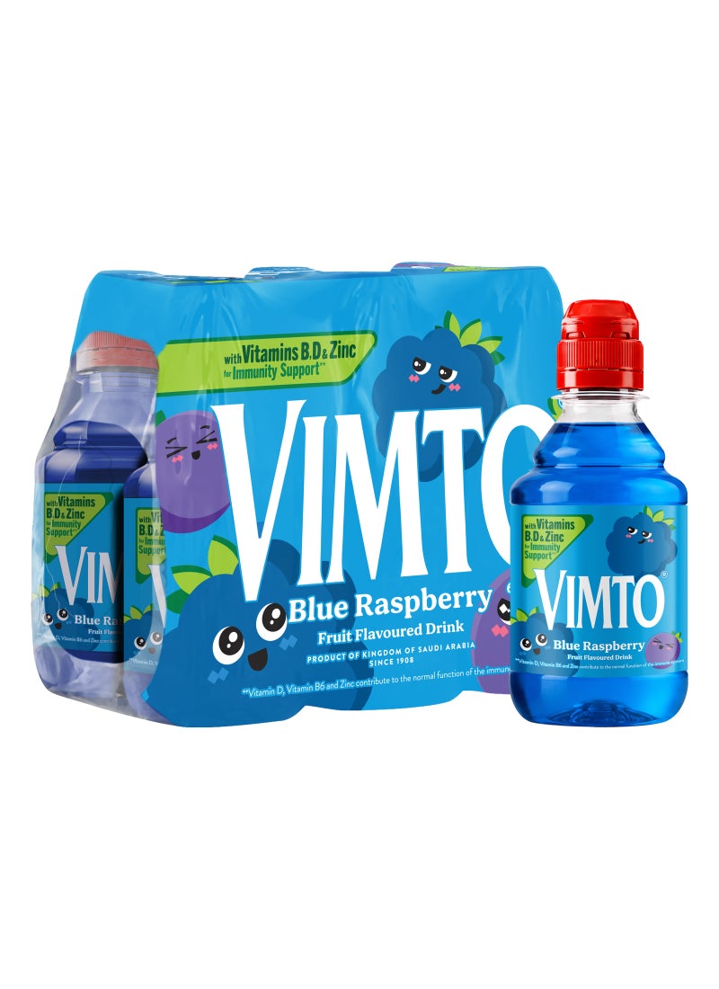 Vimto Blue Raspberry with Immunity Support Fruit Cordial Syrup Bottles - Image 4