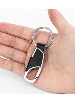 Goolsky Men's and women's leather key chain, metal key ring, car accessories, jewelry gifts, simple fashion, creative trend, new  - Image 5