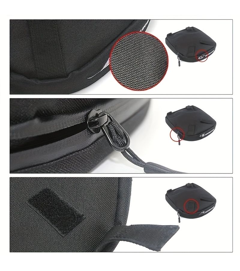 Motorcycle Rear Rack Tail Bag Black Waterproof Multifunctional Travel Luggage Tool Storage For R 1250 GS R 1200 GS LC Adventure R1200 1250GS 2014 And Up - Image 4