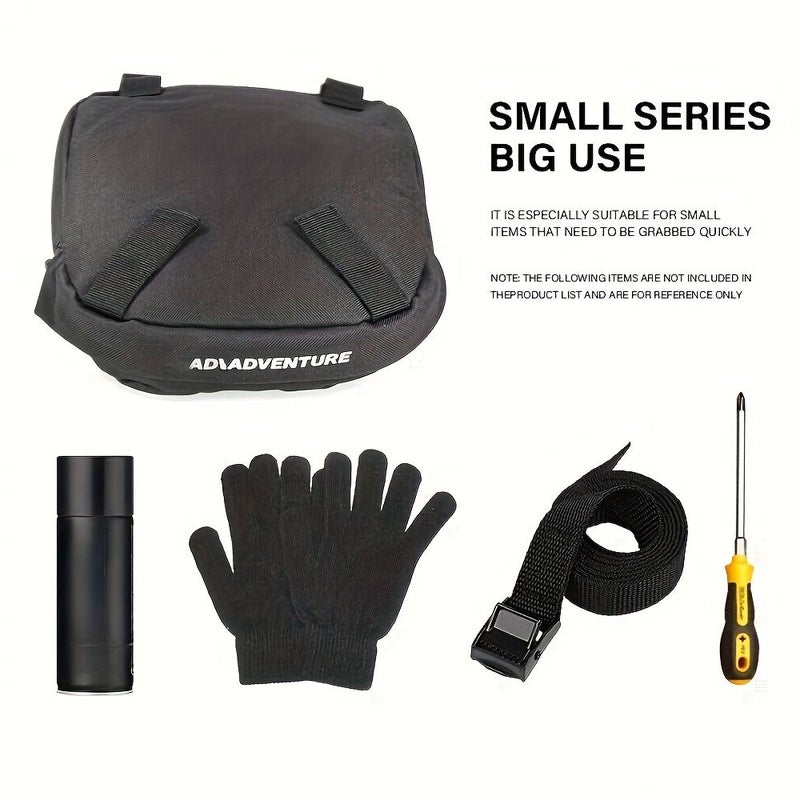 Motorcycle Rear Rack Tail Bag Black Waterproof Multifunctional Travel Luggage Tool Storage For R 1250 GS R 1200 GS LC Adventure R1200 1250GS 2014 And Up - Image 2