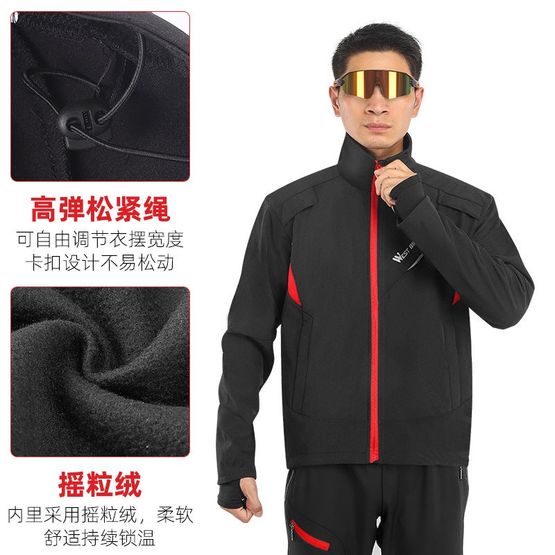 West Biking Assault Clothing Fleece Padded Cycling Clothing Men'S And Women'S Outdoor Warm Sportswear Equipment - Image 3