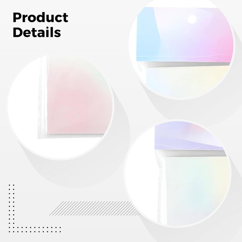 Gradient Sticky Notes, 6 Pads 600 Pcs, 3.2 X 3.2 in Memo Pads, Aesthetic Paper for Students, Office, Journaling, Scrapbooking - Image 5