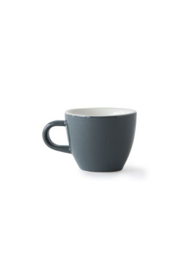 acme Evolution Dolphin Grey Espresso Cup, 70 ml, Set of 6 - Image 1