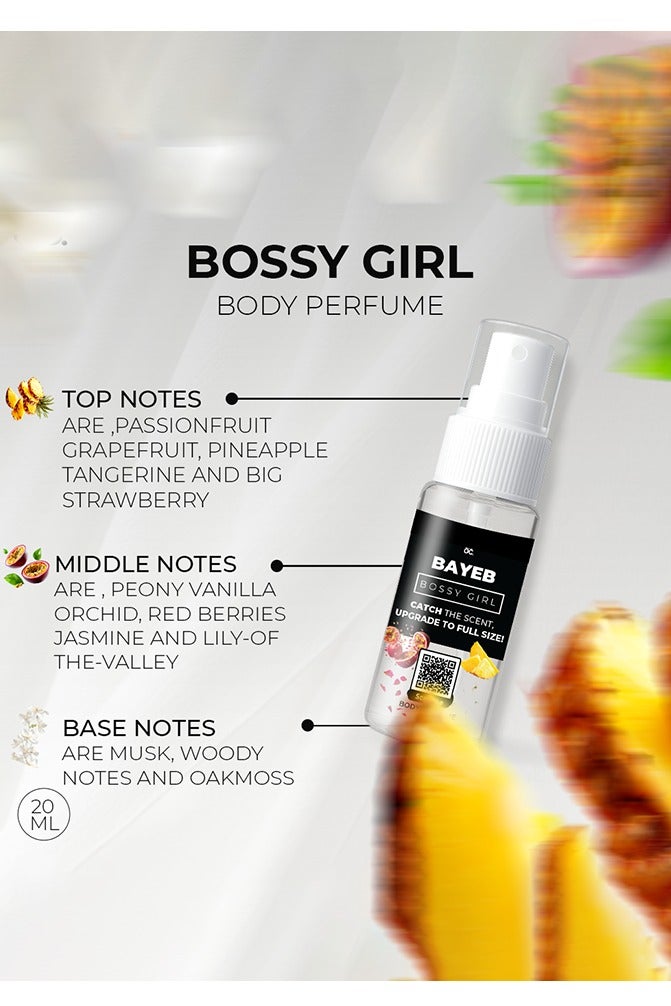 deoc Bossy Girl Body Perfume T Size - Image 3