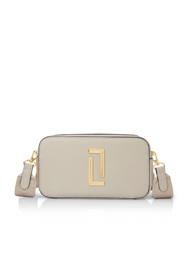 Luxe Women's  Fenny25 Box Sling (Beige)