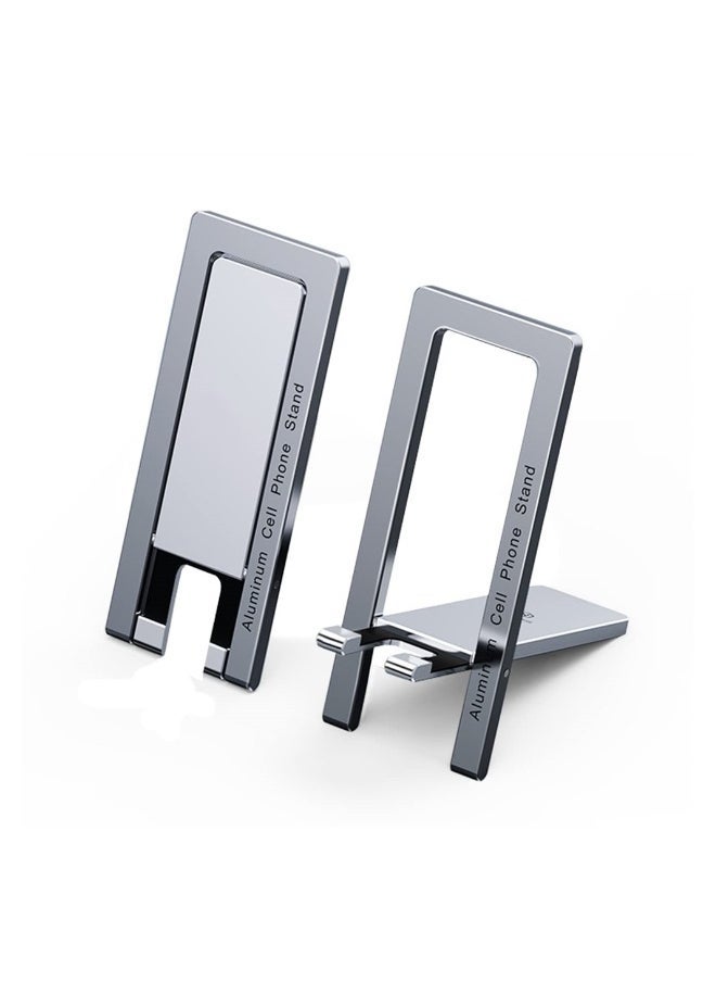 1Pcs Portable Mobile Phone Holder Foldable Aluminum Phone Holder for iPhone 15 14 Pro Max X SE XR 8 Plus for Samsung Galaxy iPad Mini