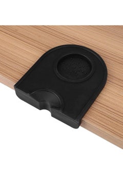 MIBRU Silicone Rubber Coffee Accessories Dispenser, Small Black Barista Mat Tamper Case  - Image 3
