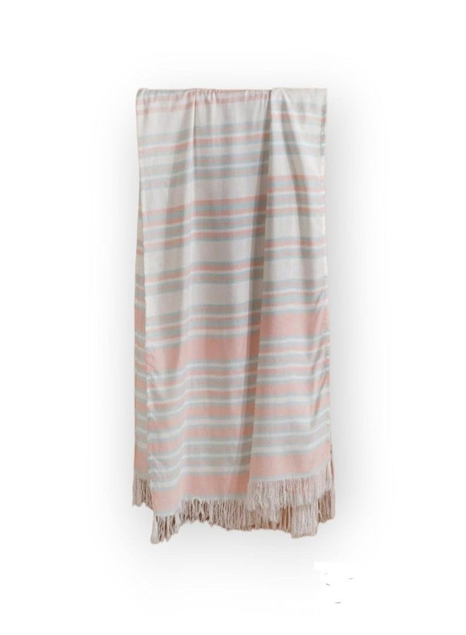 Eddika 100% Turkish Bamboo Fiber Bath Towel | Antibacterial Anti Odour eco-Friendly and Sustainable Bamboo Fibre Towel I Ultra Soft & Quick Dry Towel for Home & Travel (150 x 75 cm Peach Set of 1) - Image 3