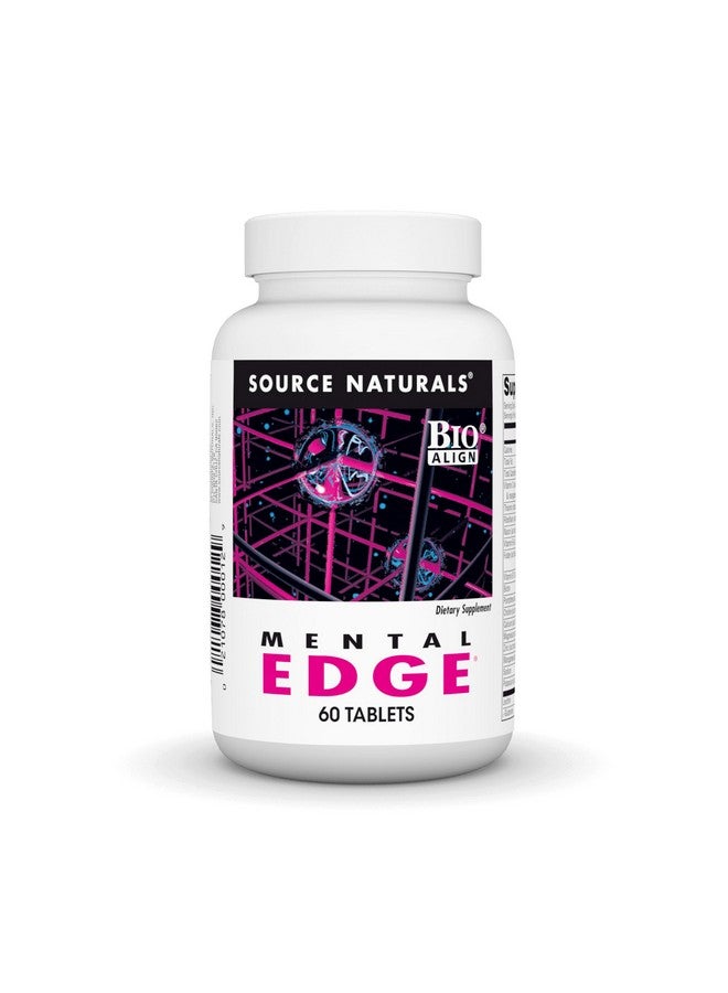 Source Naturals Mental Edge - Brain Boosting Supplement* - 60 Tablets - Image 1
