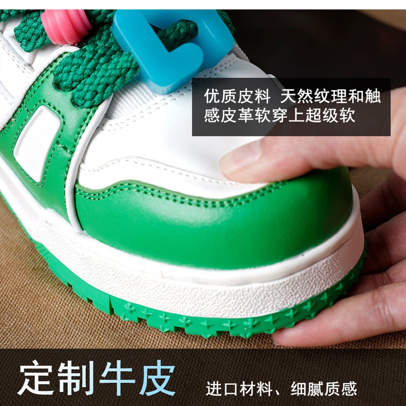 New Donkey Home Trainer Small Chubby Ding Platform Bread Shoes Women Putian All-match Sports Casual Board Shoes Men - Image 4