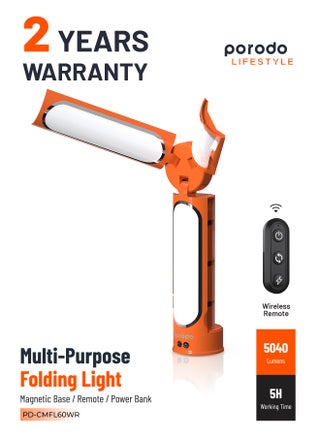 Multi-Purpose Folding Light - Orange