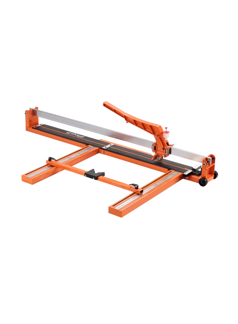 LAWAZIM Pro7 Manual Tile Cutter - Single Rail 23.62in/600mm with Laser Guide, Metal Metric Ruler, 0-45° Angle Adjustment & Support Bracket for Ceramic and Porcelain Floor & Wall Tile Installation - Image 1